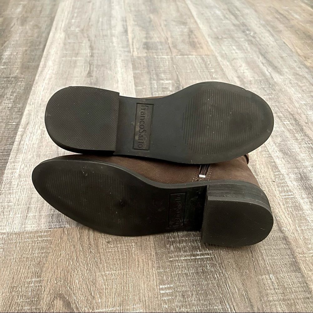 Franco Sarto brown leather booties - Picture 6 of 6